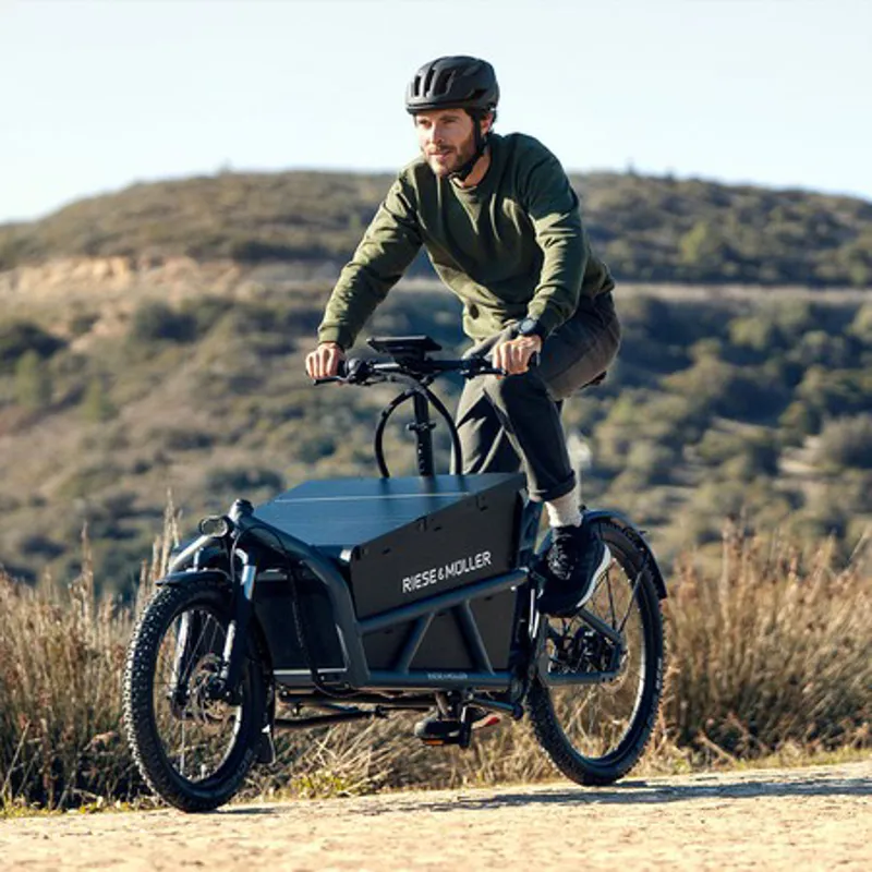 Riese and Muller Load 60 Touring HS Electric Bike White-3